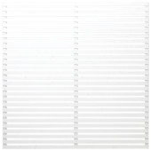 Plus Danmark Schutting vuren - Tokyo louvre recht wit (180 x 180 cm)