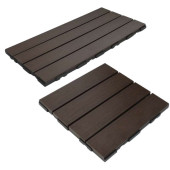 C-Wood Terrastegel composiet co-extrusie Walnut click