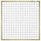 Elephant Draadscherm verzinkt zachthout kader groen geimpregneerd (180 x 180 cm)