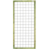 Elephant Draadscherm verzinkt zachthout kader groen geimpregneerd (90 x 180 cm)